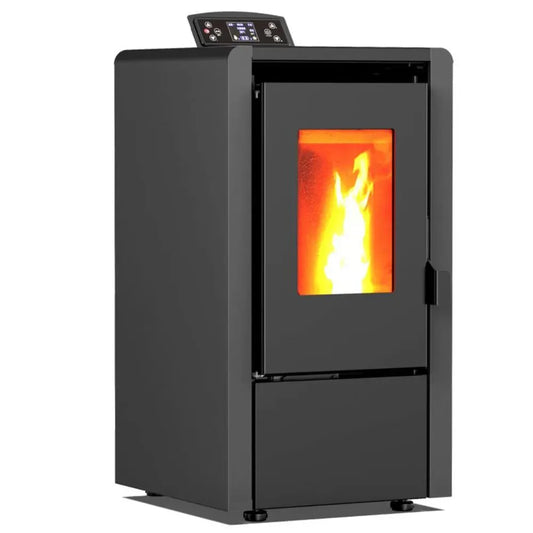 Estufa de pellets LEYLA BLACK 6,3 kW