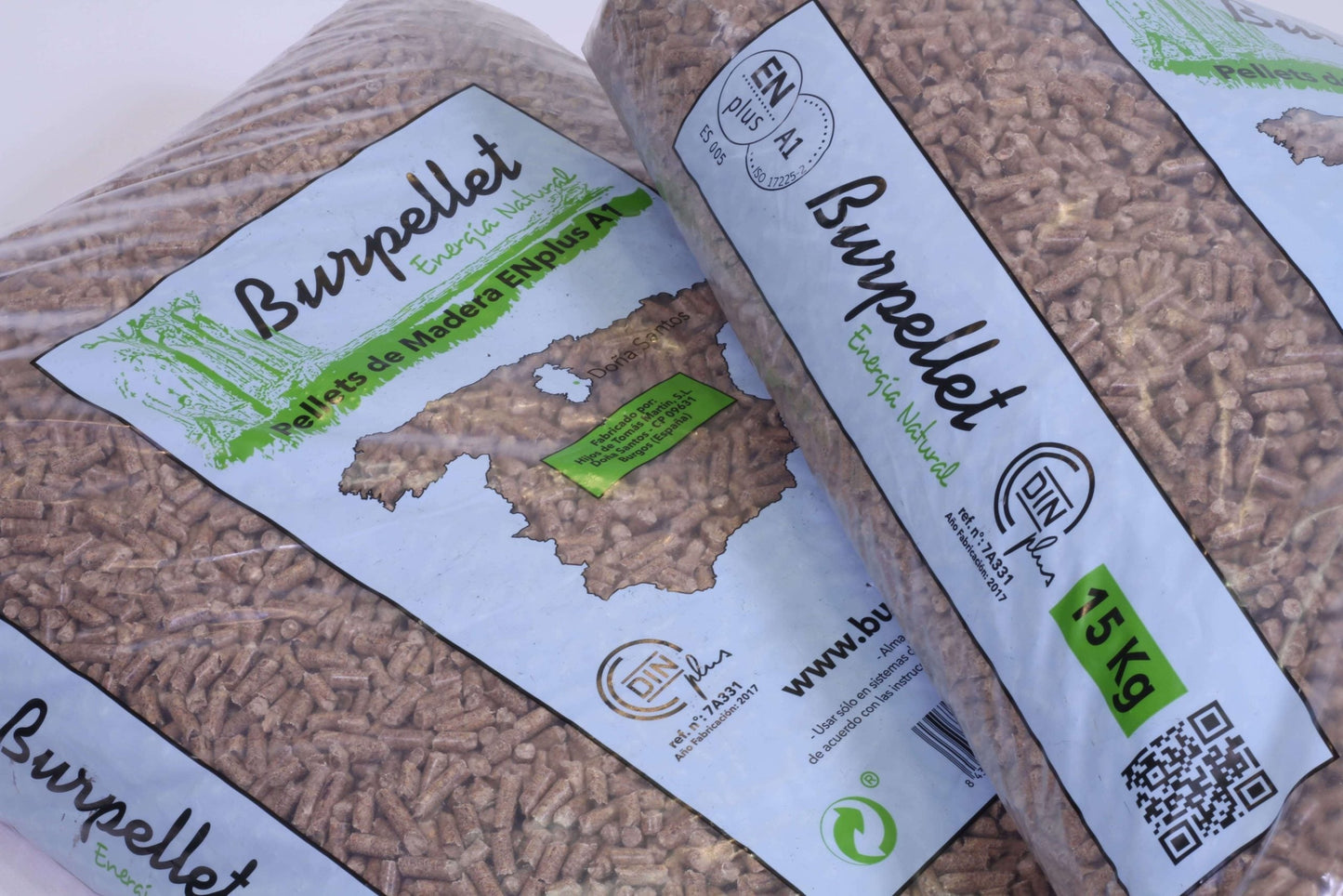 BURPELLET- Paleta de 72 sacos de 15kg