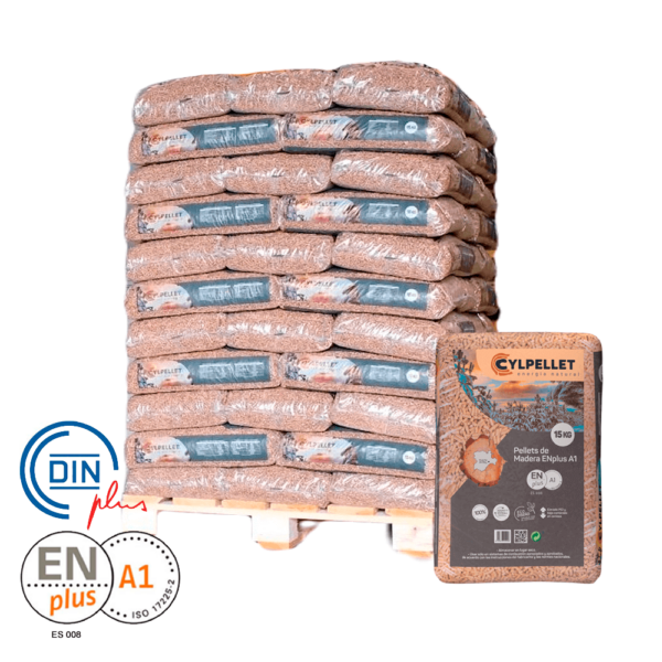 CYL Pellet – Paleta de 77 sacos de 15 kg