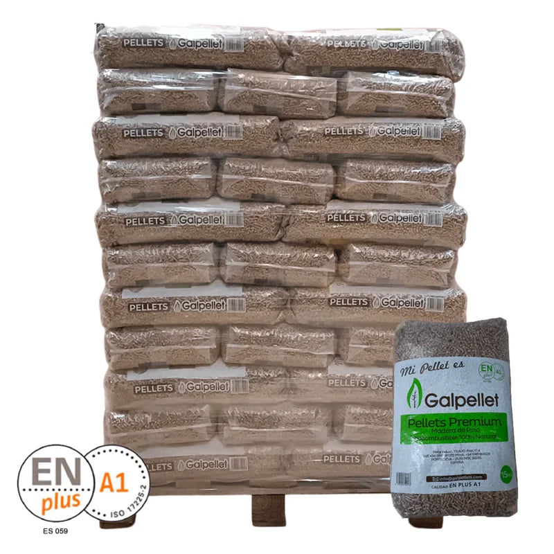 Galpellet - Paleta de 77 sacos de 15 kg