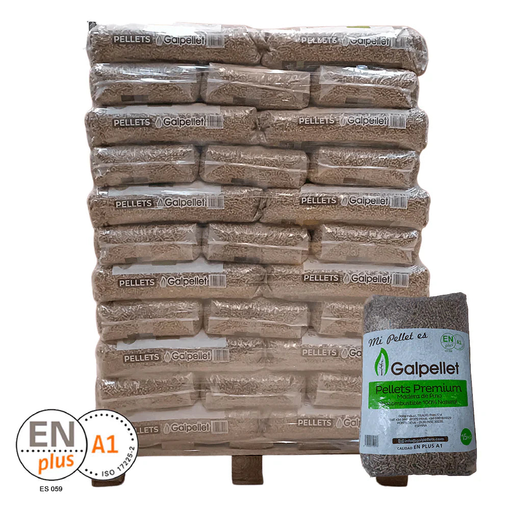 Galpellet - Paleta de 77 sacos de 15 kg